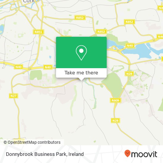 Donnybrook Business Park map