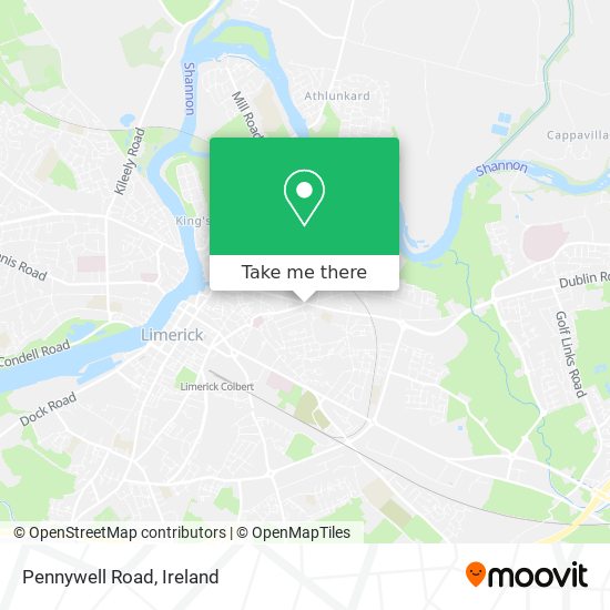 Pennywell Road map