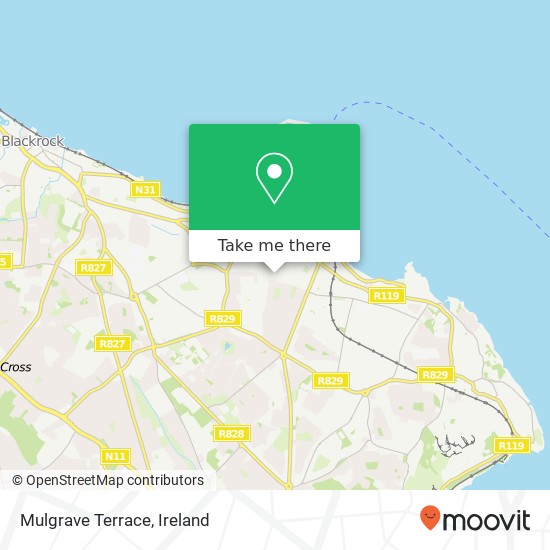 Mulgrave Terrace map