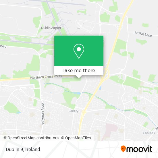 Dublin 9 map