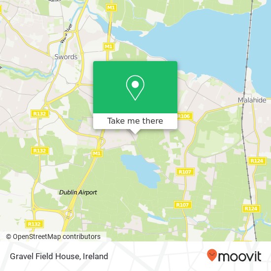 Gravel Field House map
