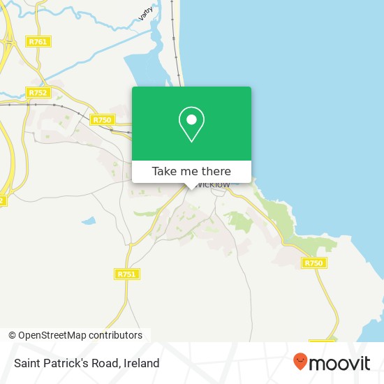 Saint Patrick's Road map