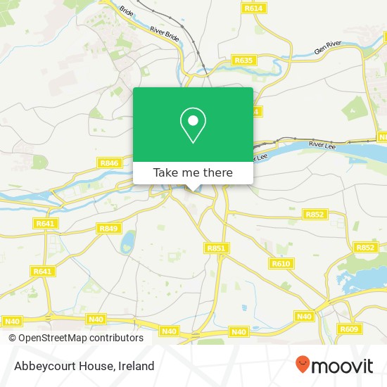 Abbeycourt House map