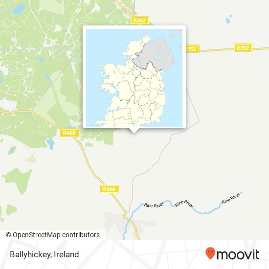 Ballyhickey map