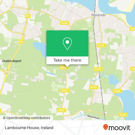 Lambourne House map