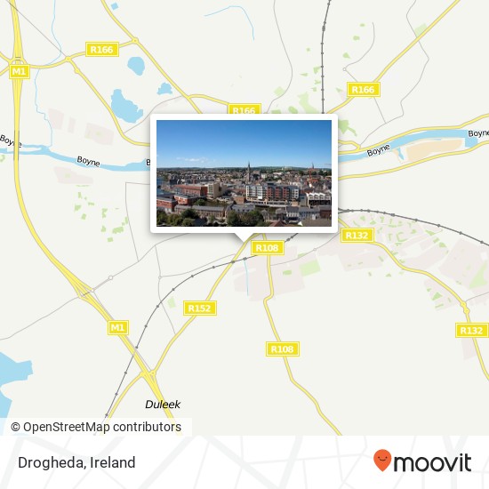 Drogheda map