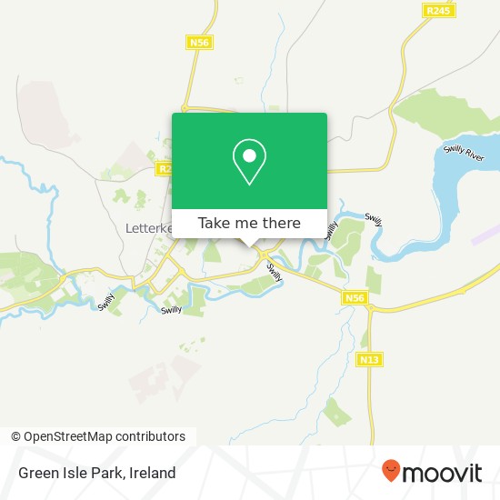 Green Isle Park map