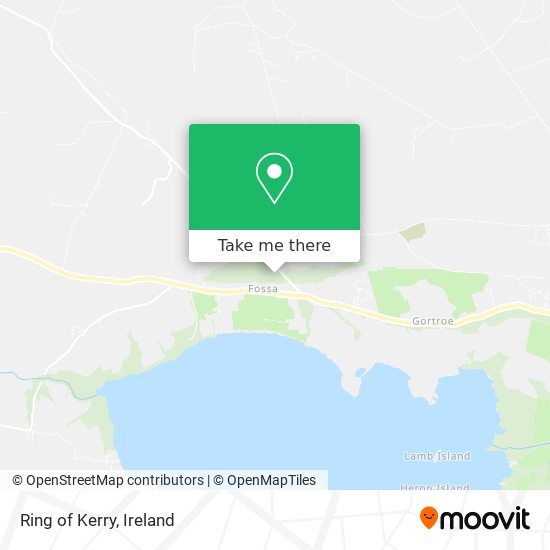 Ring of Kerry map