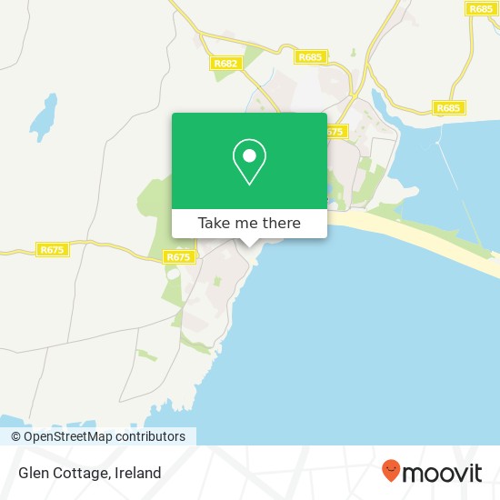 Glen Cottage map