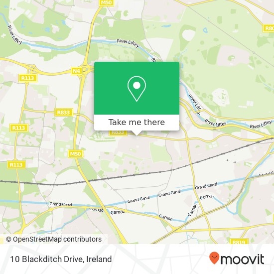 10 Blackditch Drive map