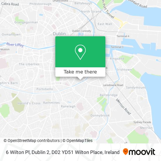 6 Wilton Pl, Dublin 2, D02 YD51 Wilton Place map