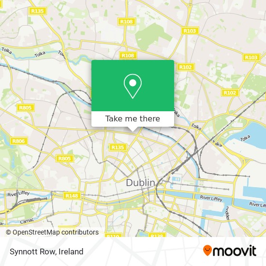 Synnott Row map