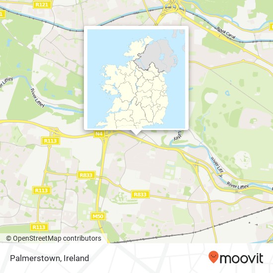 Palmerstown map