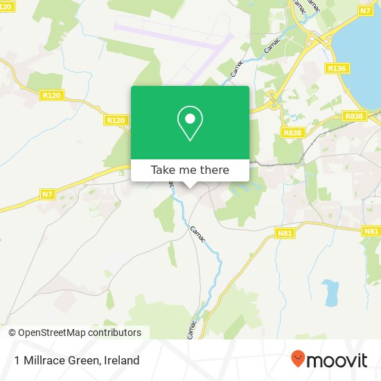 1 Millrace Green map