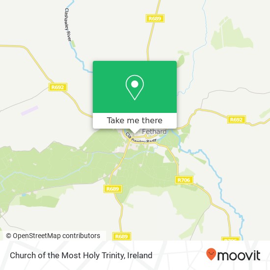 Church of the Most Holy Trinity plan