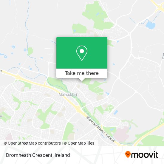 Dromheath Crescent map