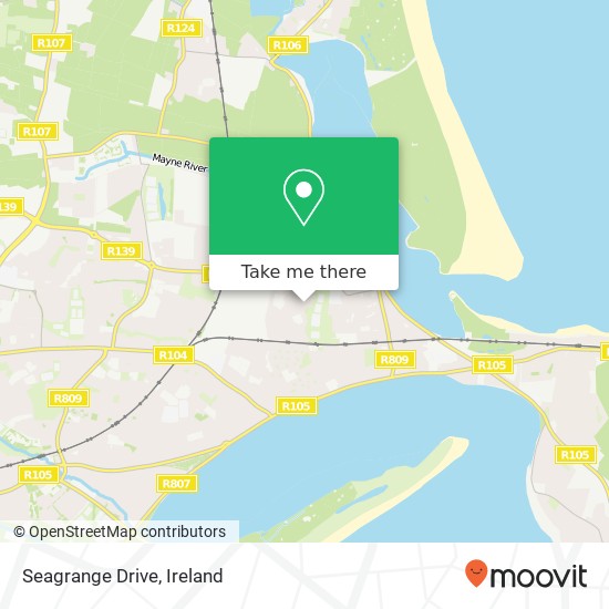 Seagrange Drive map