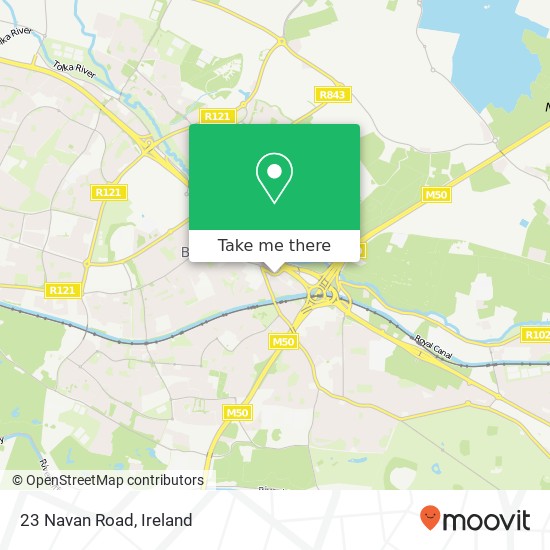 23 Navan Road map