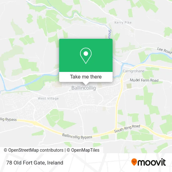 78 Old Fort Gate map