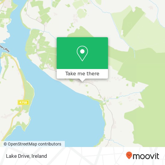 Lake Drive map