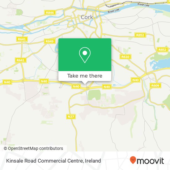 Kinsale Road Commercial Centre map