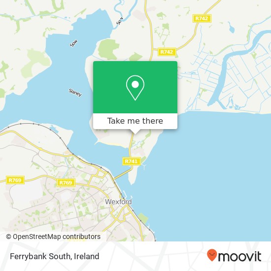 Ferrybank South map