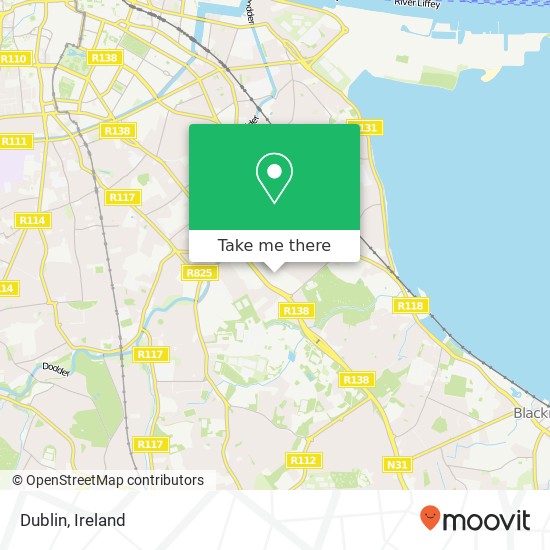 Dublin map