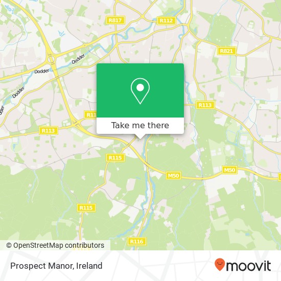 Prospect Manor map