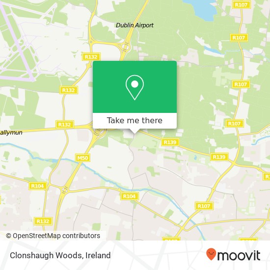 Clonshaugh Woods plan