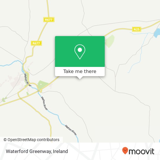 Waterford Greenway map