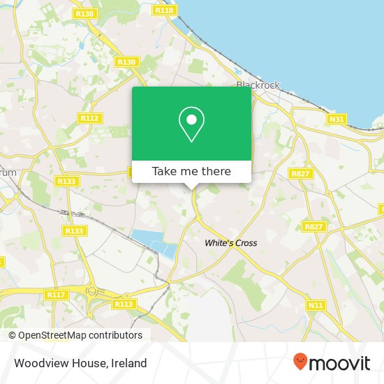 Woodview House map