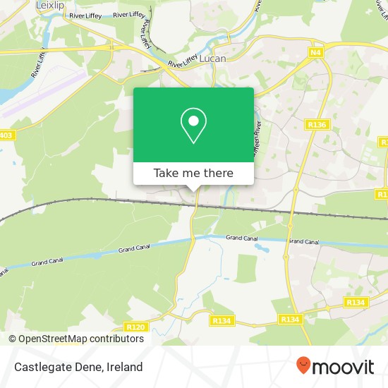 Castlegate Dene map
