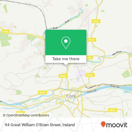 94 Great William O'Brien Street map