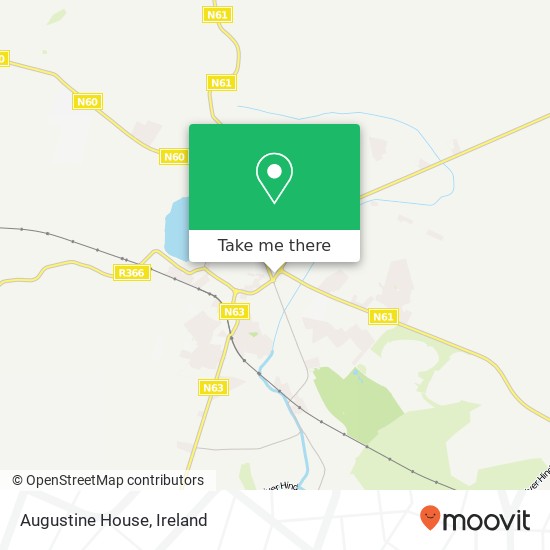 Augustine House map