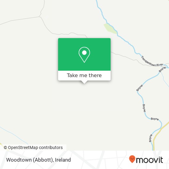 Woodtown (Abbott) map