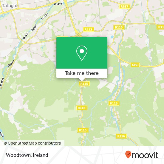 Woodtown map