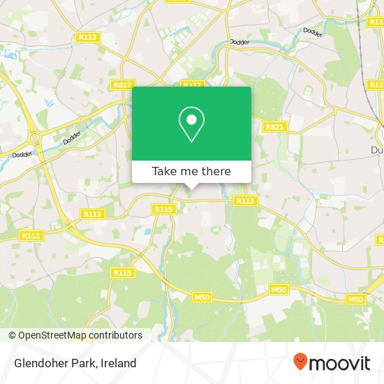 Glendoher Park map