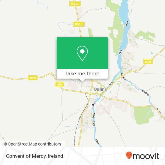 Convent of Mercy map