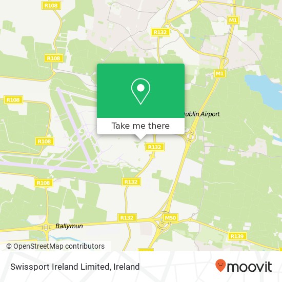Swissport Ireland Limited map