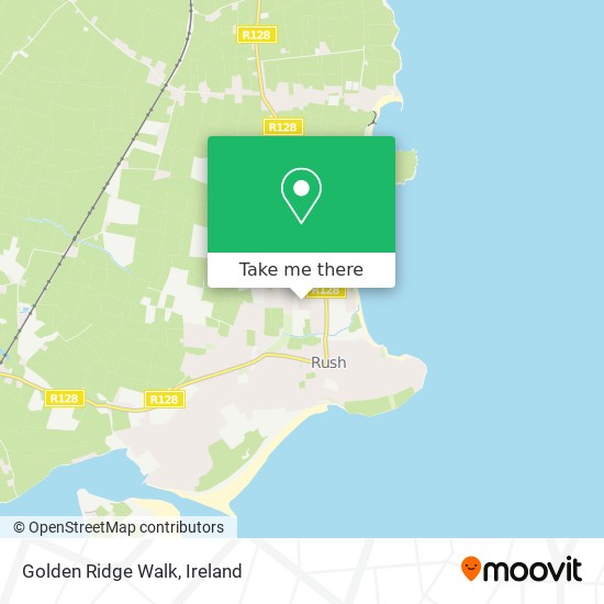 Golden Ridge Walk map