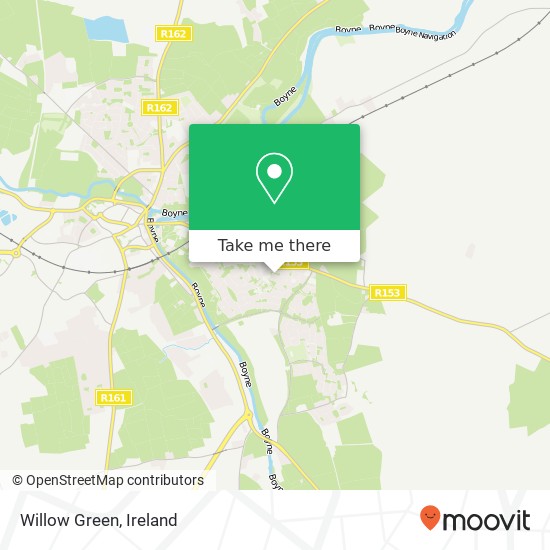 Willow Green map