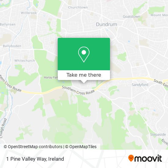 1 Pine Valley Way map