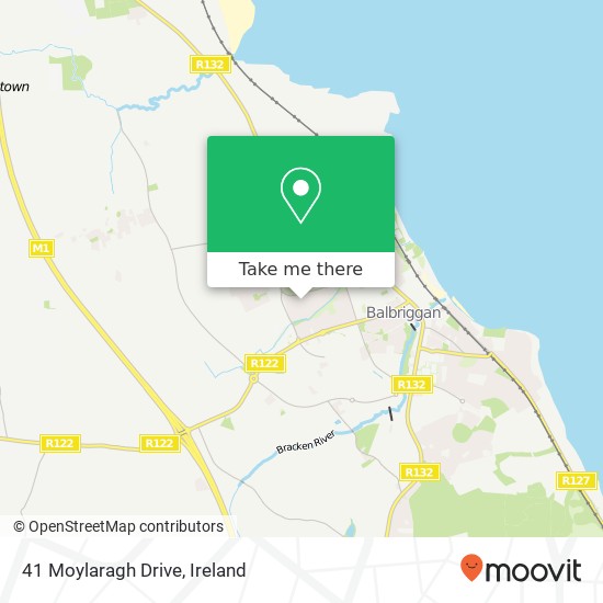 41 Moylaragh Drive map