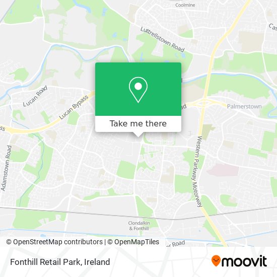 Fonthill Retail Park map