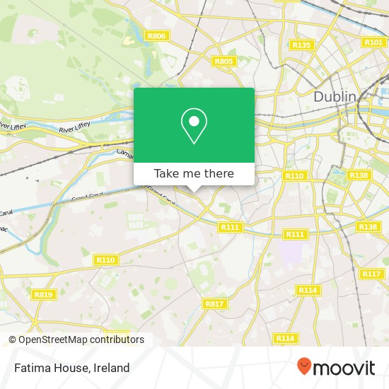 Fatima House map