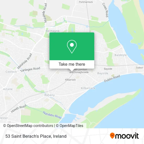 53 Saint Berach's Place plan