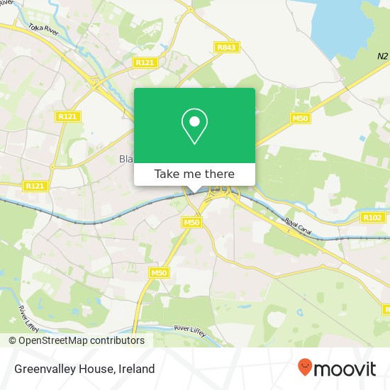 Greenvalley House map