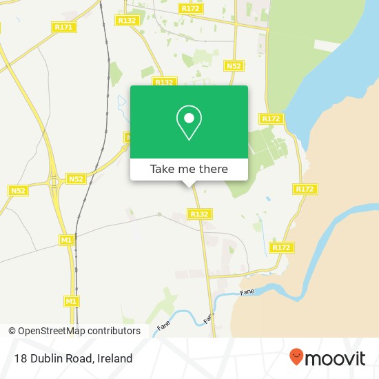 18 Dublin Road map