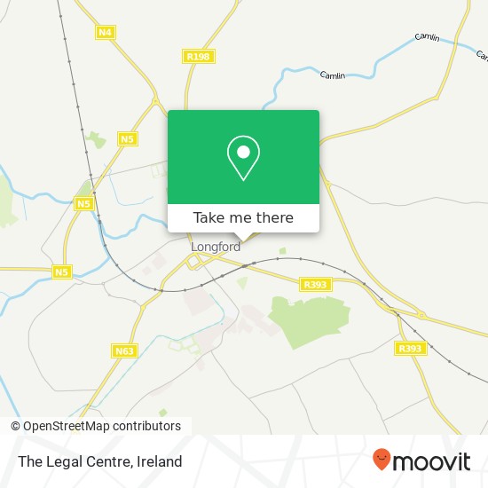 The Legal Centre map