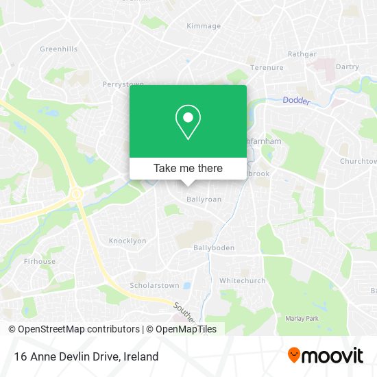 16 Anne Devlin Drive map